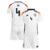 Maillot de Supporter Allemagne Tah 4 Domicile Euro 2024 Pour Enfant